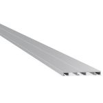 Aluminium verbindings-bovenprofiel, blank, 300 cm tbv kanaalplaten dak
