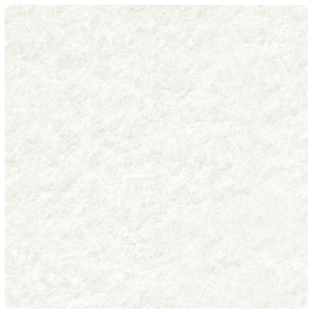 Wandpaneel Filz, weiß – 2950 x 600 mm