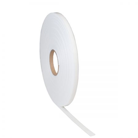 Glasband wit, zelfklevend, dikte 2 mm, breedte 9 mm, lengte 25 meter