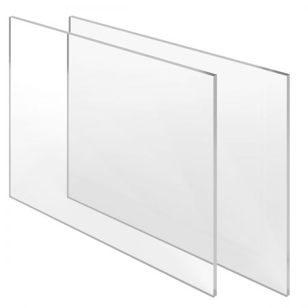 Polycarbonatplatte, transparent, Dicke 4 mm. Gratis zugeschnitten