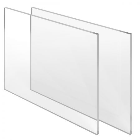 Polycarbonatplatte, transparent, Dicke 5 mm. Gratis zugeschnitten